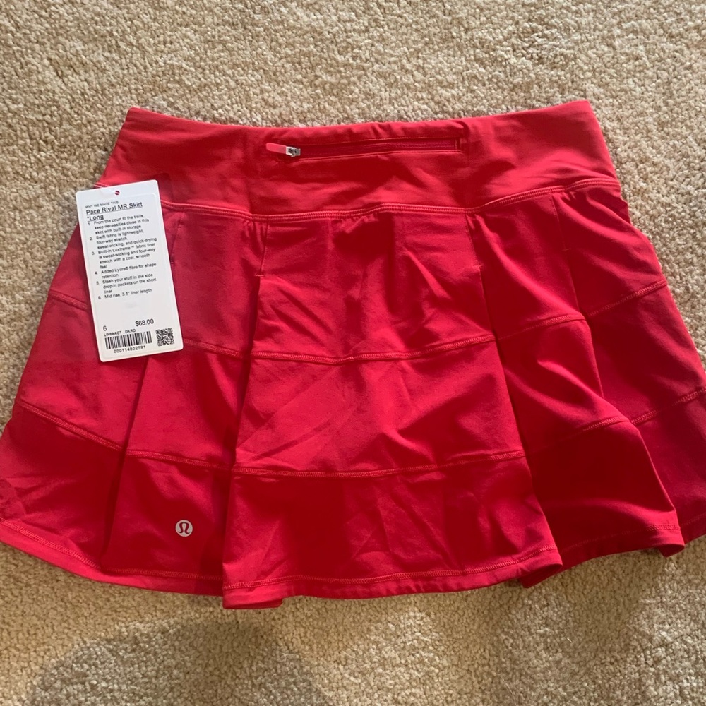 NWT: Pace Rival MR Skirt - Long